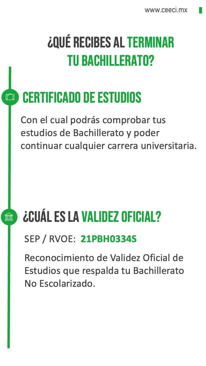 Bachillerato No Escolarizado
