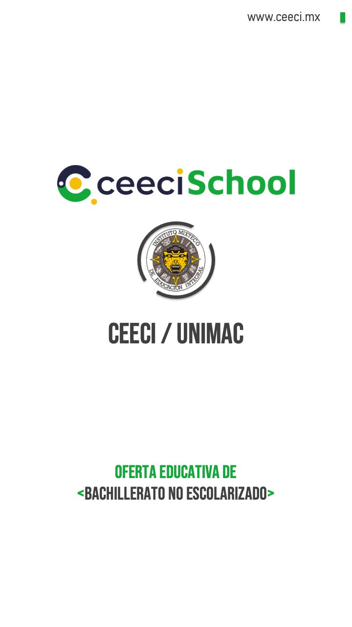 Bachillerato No Escolarizado