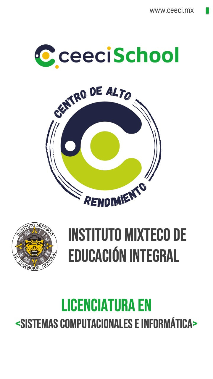 Licenciatura en Sistemas Computacionales e Informática
