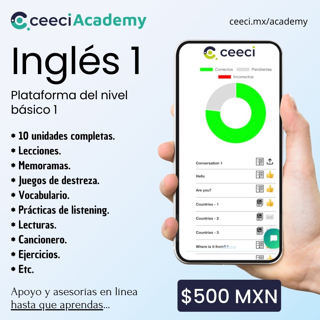 Ceeci Plataforma: Inglés 1