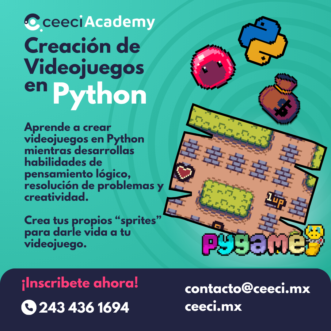Creación de videojuegos en Python - Nivel 1