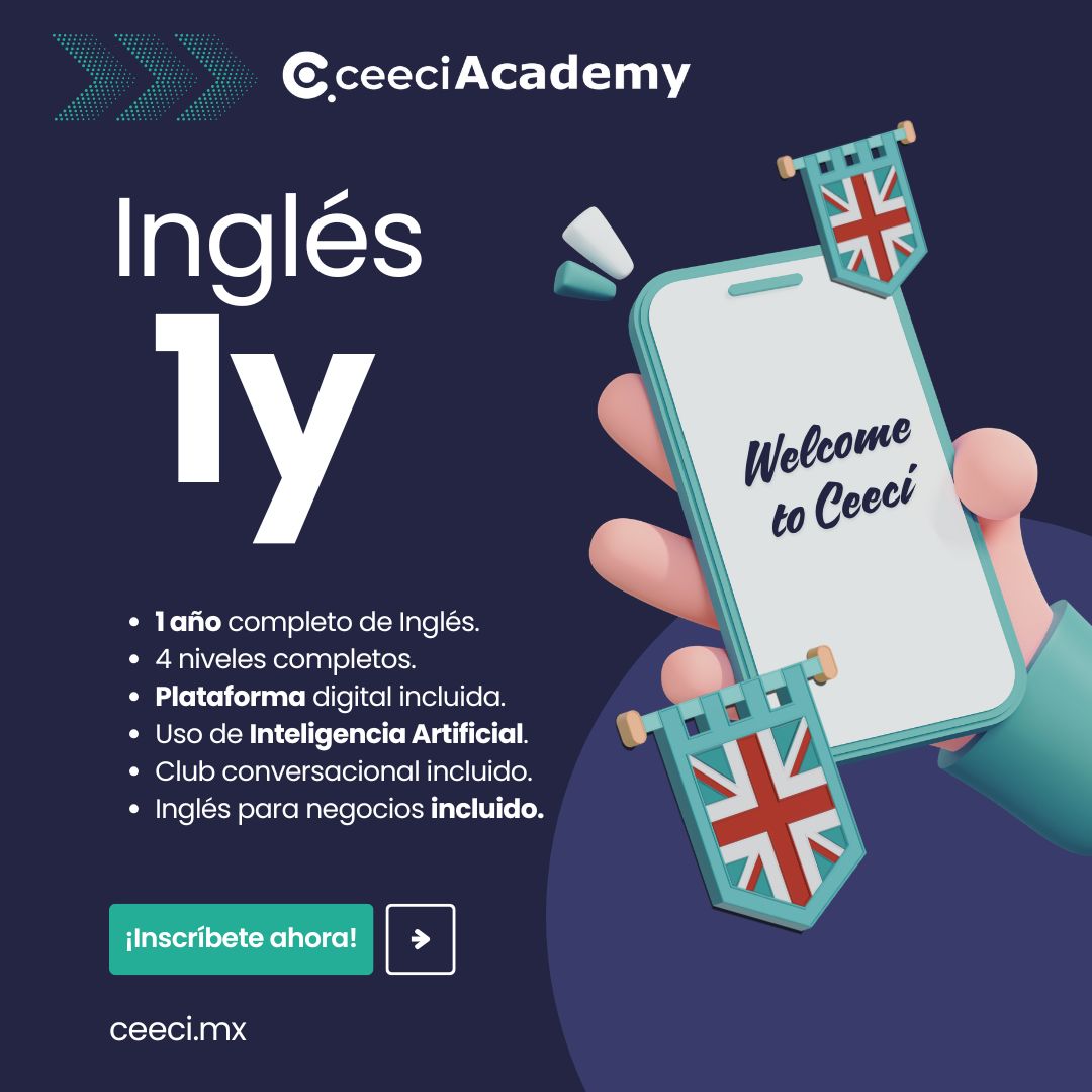 Aprende Inglés todo 1 año por solo $5,000 MXN