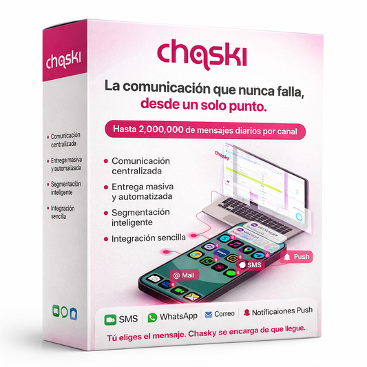 Chasky - Envío masivo de mensajes