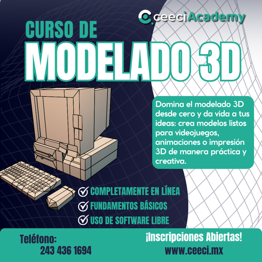 Curso de Modelado en 3D - Nivel 1